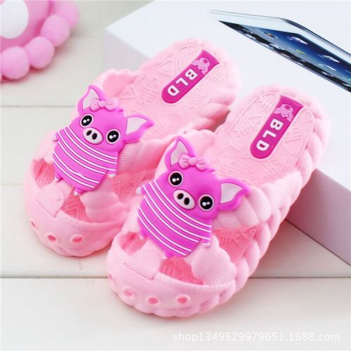 Pantoufles enfants pour été - semelle caoutchouc antidérapant Ref 986182