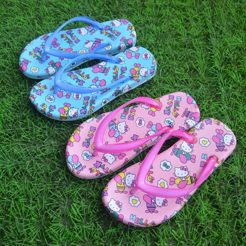 Pantoufles enfants pour été - semelle caoutchouc Ref 986235