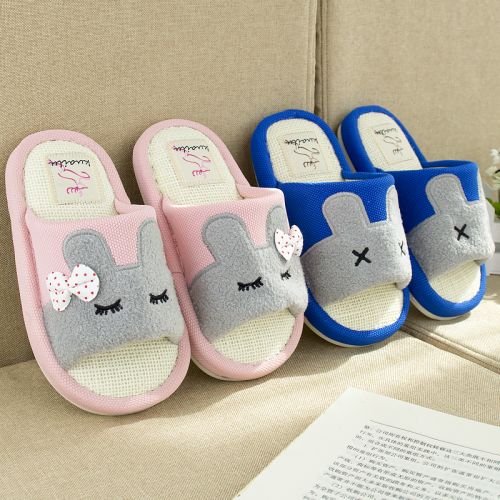 Pantoufles enfants en coton pour printemps - Ref 986340