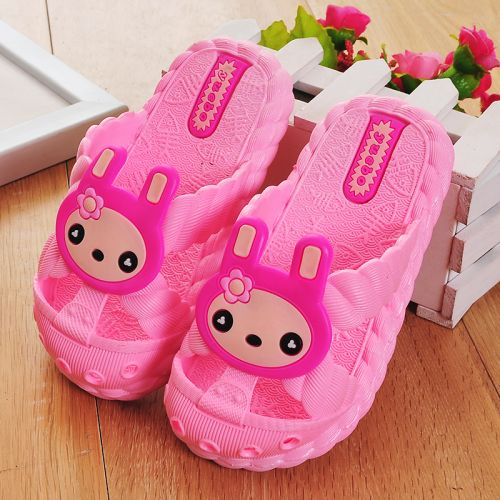 Pantoufles enfants en Cuir spatial pour été - semelle plastique Ref 986397