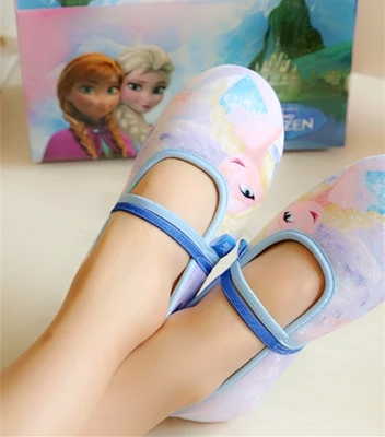 Pantoufles enfants en FROZEN pour hiver - semelle plastique Ref 986503