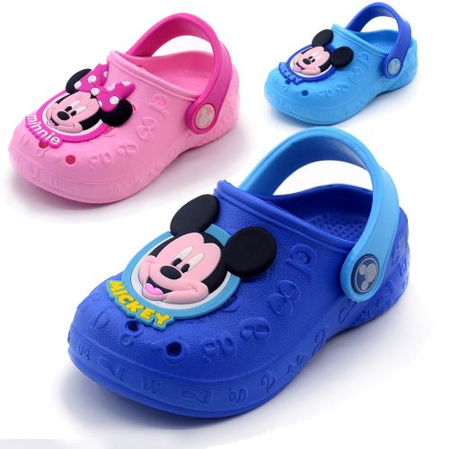 Pantoufles enfants en EVA DISNEY pour été - semelle Ref 986533