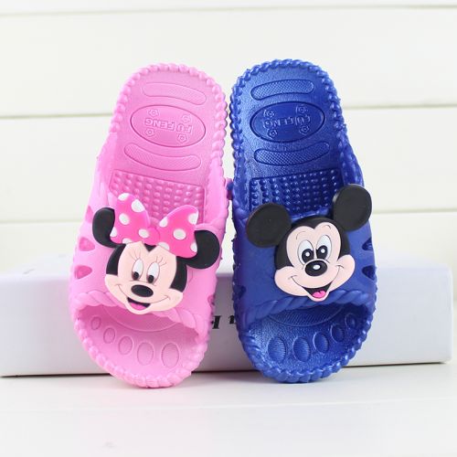 Pantoufles enfants pour Toute saison - semelle plastique Ref 986632