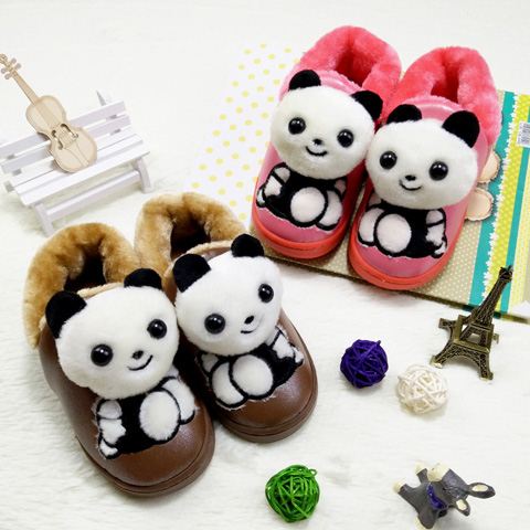 Pantoufles enfants en coton pour hiver - semelle EVA Ref 986729