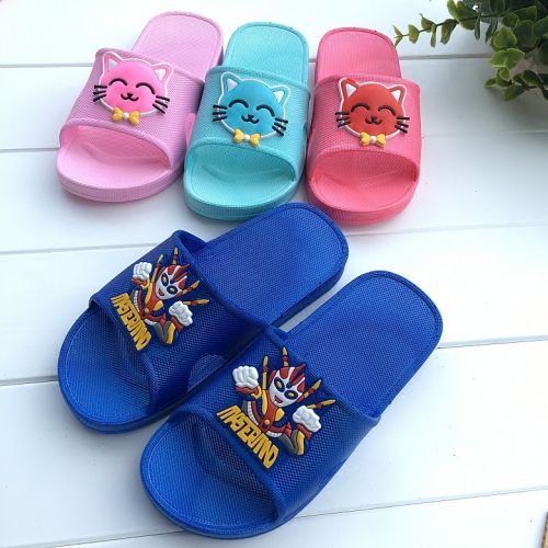 Pantoufles enfants en EVA pour été - semelle plastique Ref 986816