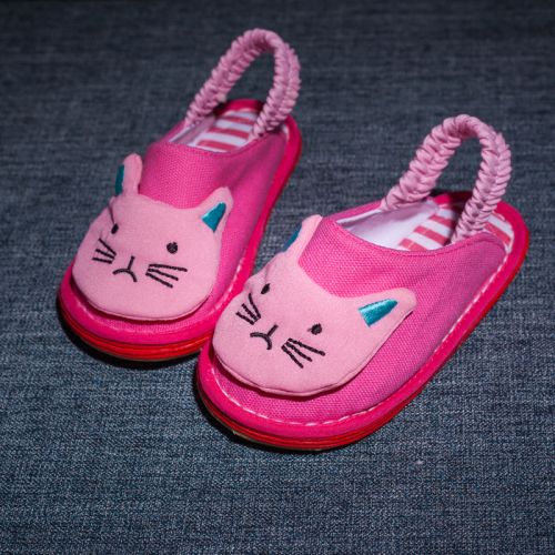 Pantoufles enfants en coton pour Toute saison - semelle Melaleuca Ref 987007