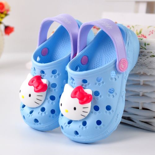 Pantoufles enfants HELLOKITTY pour été - semelle caoutchouc Wear Ref 987035