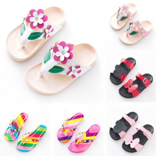 Pantoufles enfants BELLA NEWMAN pour été - semelle plastique Ref 987074