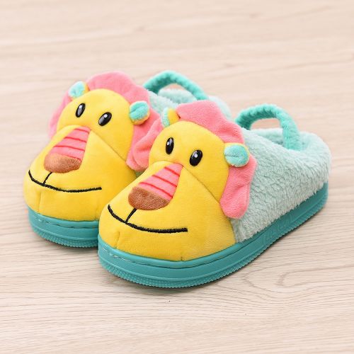 Pantoufles enfants en CHEERFUL MARIO pour hiver - semelle caoutchouc Ref 987086