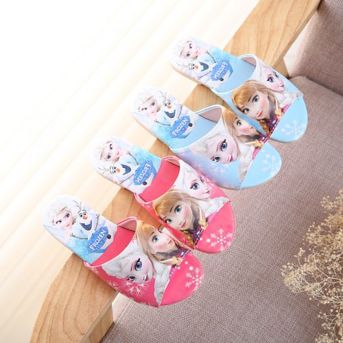 Pantoufles enfants en similicuir pour été - Ref 987098