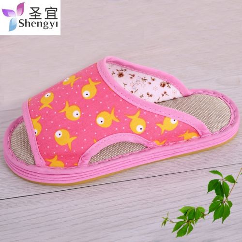 Pantoufles enfants en coton pour été - semelle Melaleuca Ref 987212