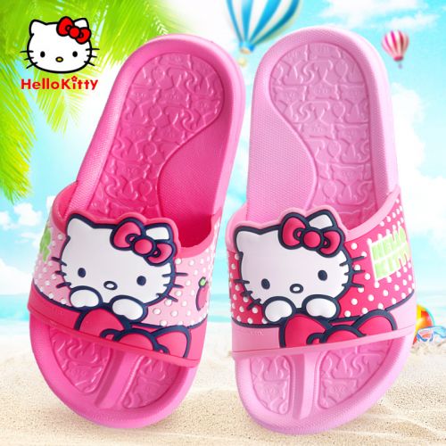 Pantoufles enfants en EVA HELLO KITTY pour été - semelle Ref 987259