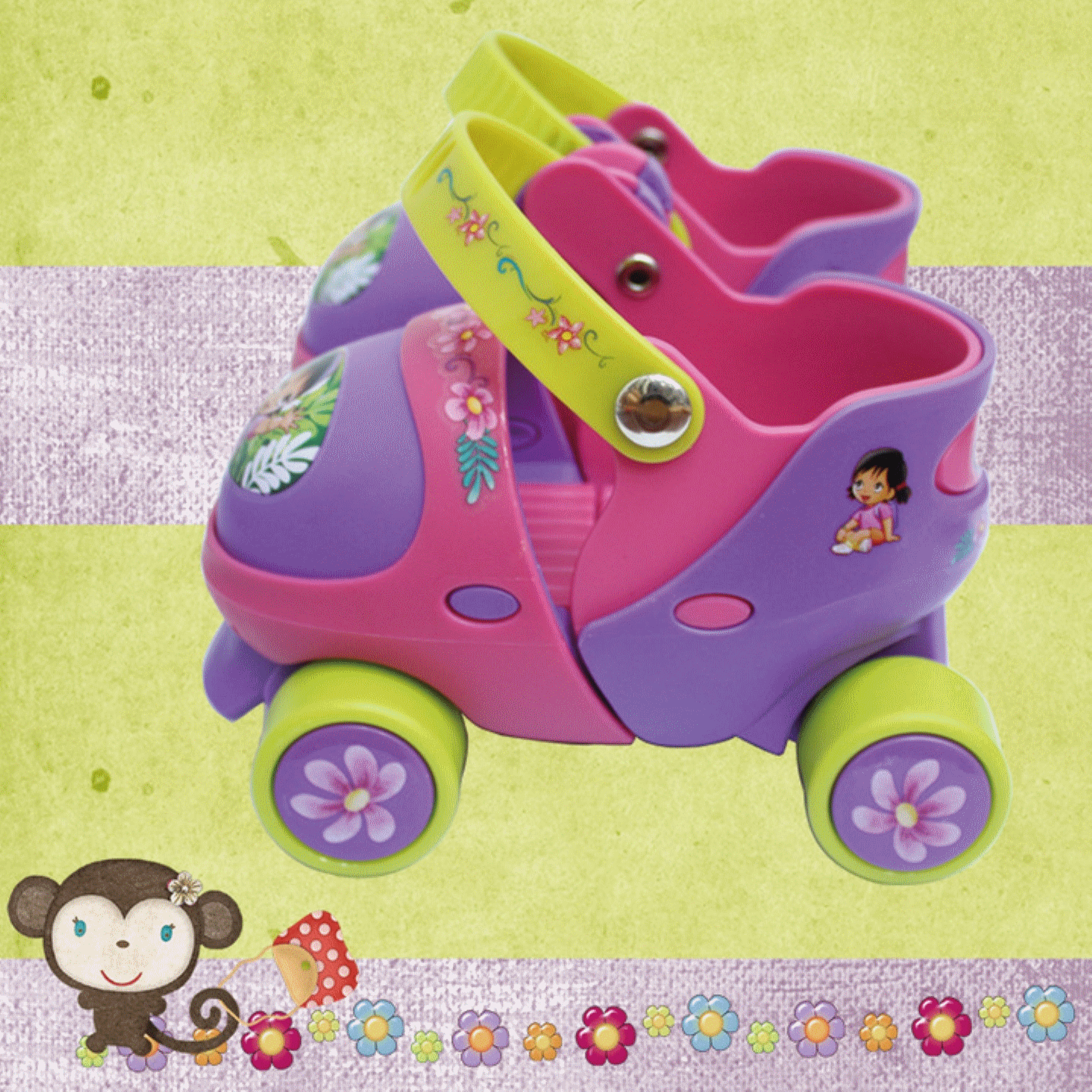 Patins à roulettes pour enfant - Ref 2586297