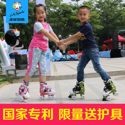 Patins à roulettes pour enfant L A SPORTS     - Ref 2588104