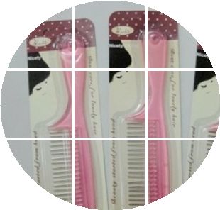 Peigne et brosse à cheveux - Ref 259015