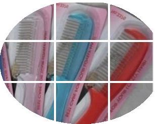 Peigne et brosse à cheveux - Ref 259535