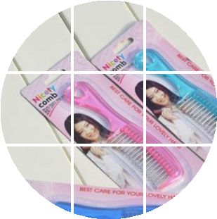 Peigne et brosse à cheveux - Ref 260255