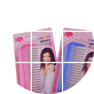 Peigne et brosse à cheveux - Ref 260425