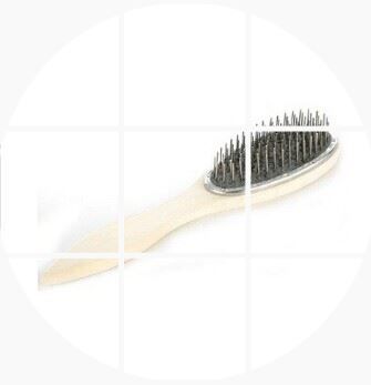 Peigne et brosse à cheveux - Ref 261580