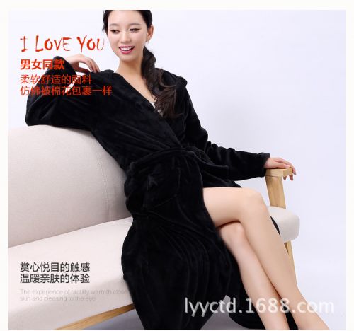 Peignoir flanelle longue - Ref 590921