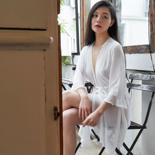  Peignoir jeunesse LALAS PEACH - Ref 592970