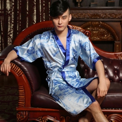 Peignoir jeunesse BEERX bleu - Ref 593581