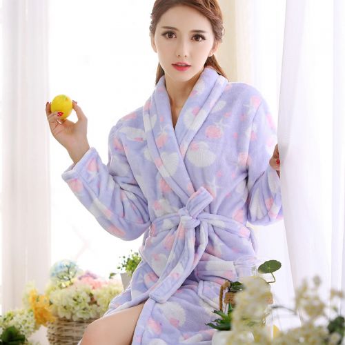  Peignoir jeunesse SWEET MINIHU blue shell robe féminine - Ref 595670