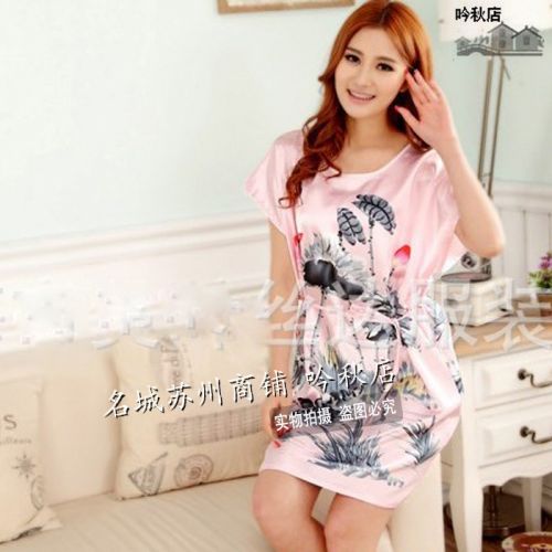 Peignoir Impression Soie peignoir lâche - Ref 597307