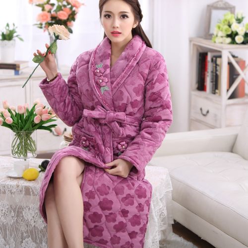  Peignoir jeunesse Quilted nuisette violet - Ref 599802