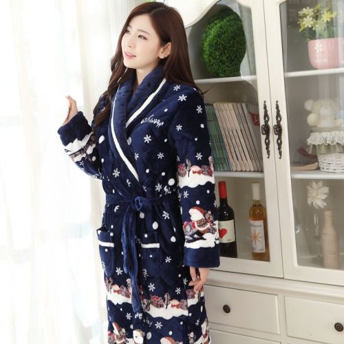 Peignoir jeunesse Noël matelassé robe - Ref 600785