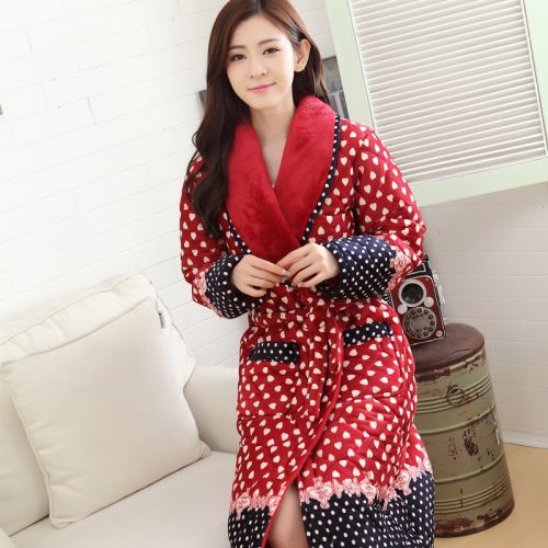 Peignoir jeunesse robe matelassée Point d'amour - Ref 602658