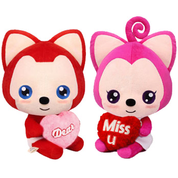 Peluche manga en peluche Une famille de raton laveur Un - Ref 2694439