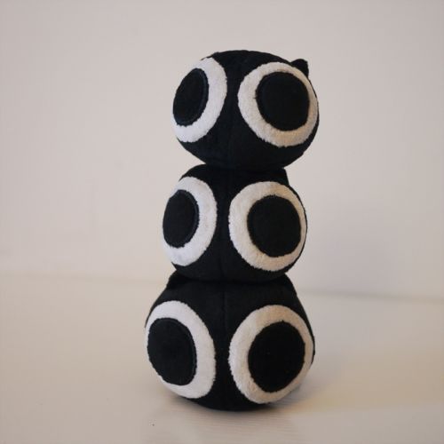Peluche manga en peluche Luo Wars noir - Ref 2694601