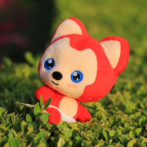 Peluche manga en peluche Une famille de raton laveur Un - Ref 2694602