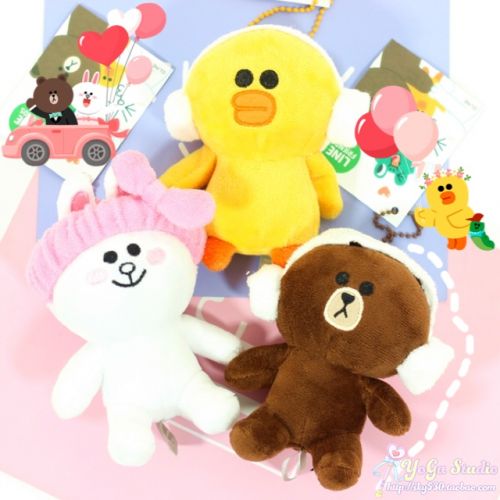 Peluche manga poulet lapin ours - Ref 2694746