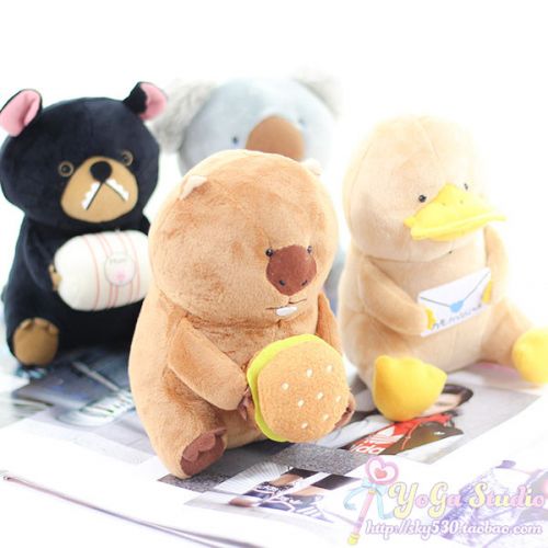 Peluche manga famille Wombat - Ref 2694939