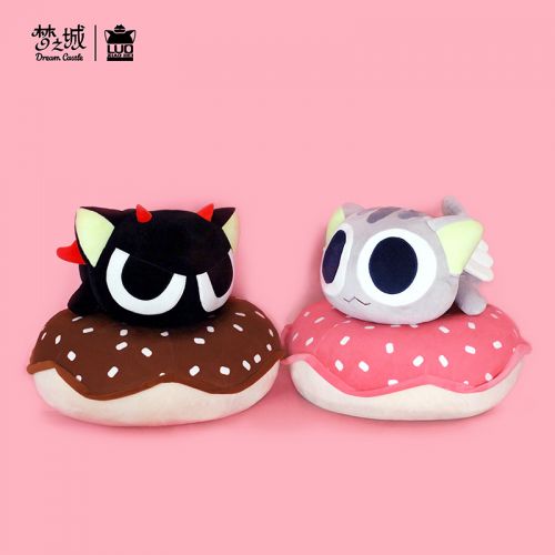 Peluche manga en peluche Luo Wars noir - Ref 2695227