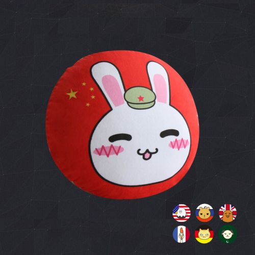 Peluche manga en peluche Cette annee-la etait le lapin cette chose - Ref 2695341