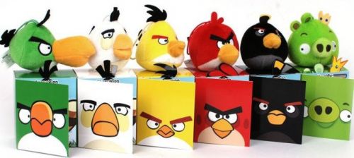 Peluche manga en peluche Angry Birds - Ref 2695504