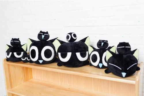 Peluche manga en peluche Luo Wars noir - Ref 2696055