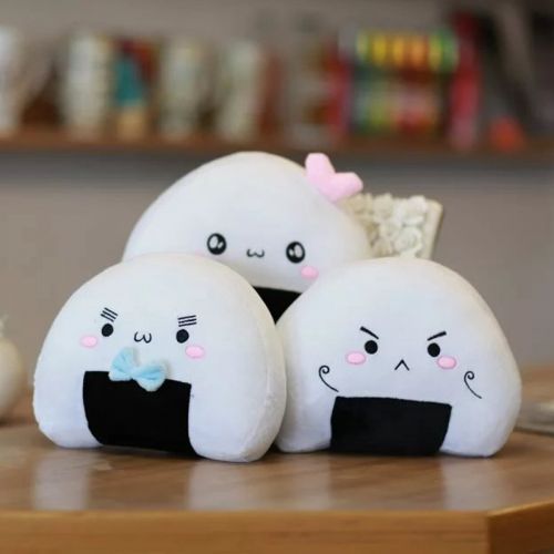 Peluche manga en peluche boulettes de riz japonais - Ref 2696107