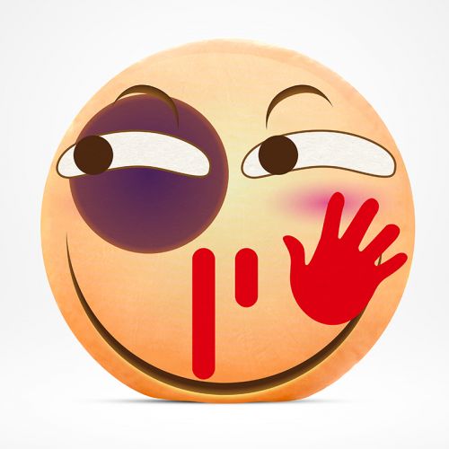 Peluche manga en peluche courte Le deuxieme coussin de face l element - Ref 2696370