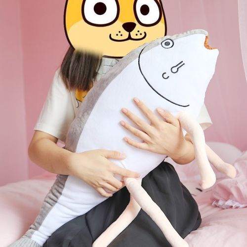 Peluche manga en peluche Le poisson sale - Ref 2696614