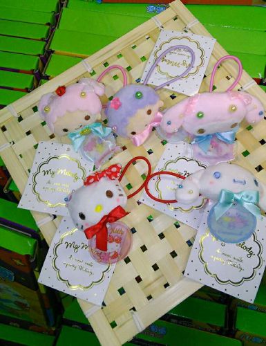 Peluche manga en peluche corde cheveux Melody - Ref 2696637