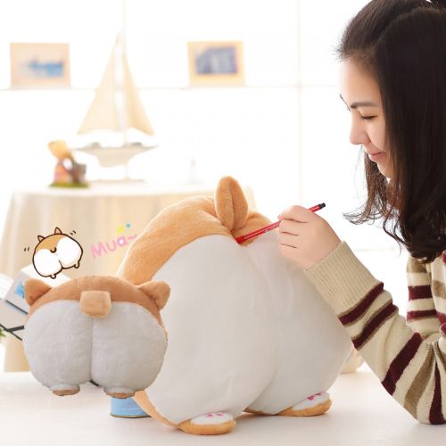 Peluche manga OTHER en peluche Corgi - Ref 2697342