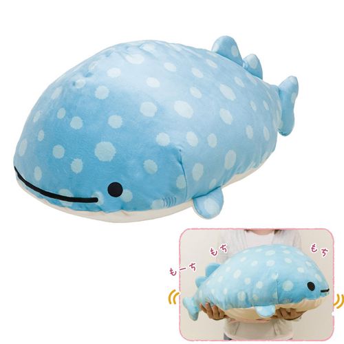 Peluche manga SAN-X en peluche requin tres plat - Ref 2697465