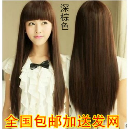 Perruque Long cheveux raides - Ref 2607260