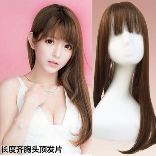 Perruque Long cheveux raides - Ref 2607322