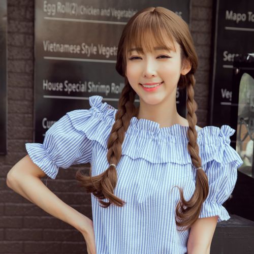 Perruque ANNA LUO . Long cheveux raides - Ref 2607333