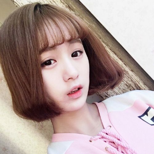 Perruque ANNA LUO . tete de poire - Ref 2607403